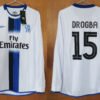 Chelsea jersey 2003/05 #15 DROGBA Champions League LS