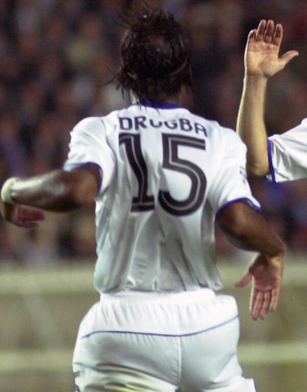 Chelsea jersey 2003/05 #15 DROGBA Champions League