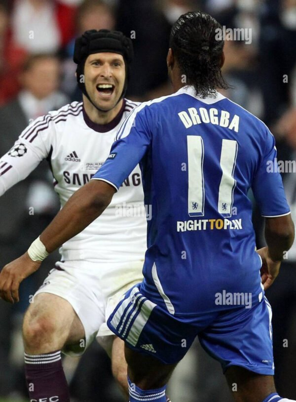 Chelsea jersey 2012 #11 DROGBA Champions League Final LS
