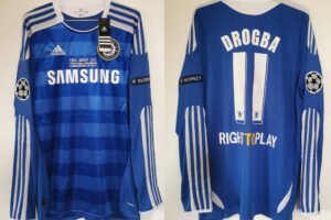 Chelsea jersey 2012 #11 DROGBA Champions League Final LS