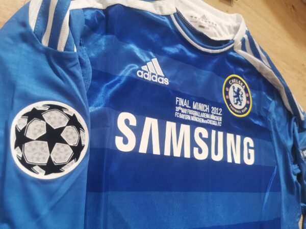 Chelsea jersey 2012 #11 DROGBA Champions League Final LS