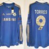 Chelsea jersey 2013 #9 F. TORRES Europa League Final LS