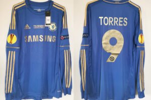 Chelsea jersey 2013 #9 F. TORRES Europa League Final LS