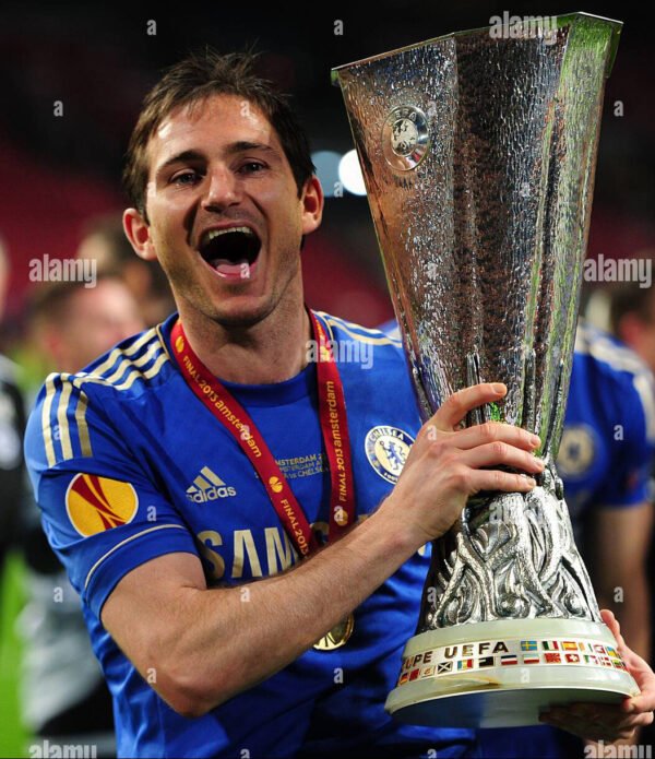 Chelsea jersey 2013 #8 LAMPARD Europa League Final LS