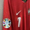 Portugal jersey 2024 #7 RONALDO Euro LS