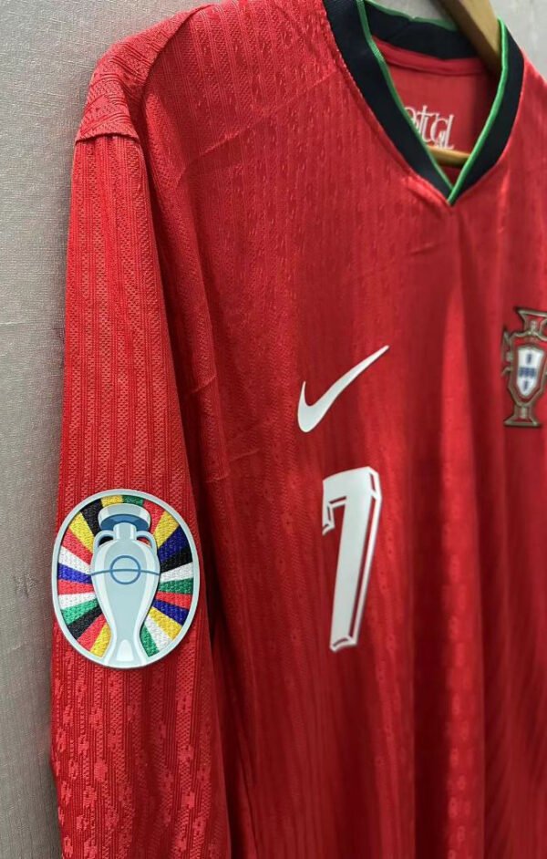 Portugal jersey 2024 #7 RONALDO Euro LS