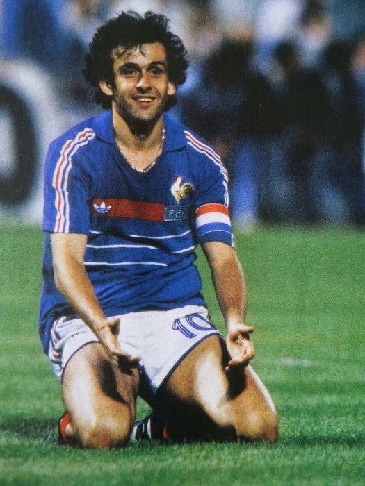 France jersey 1986 #10 PLATINI World Cup LS