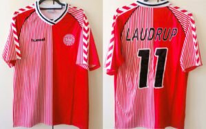 denmark jersey 1986 laudrup world cup