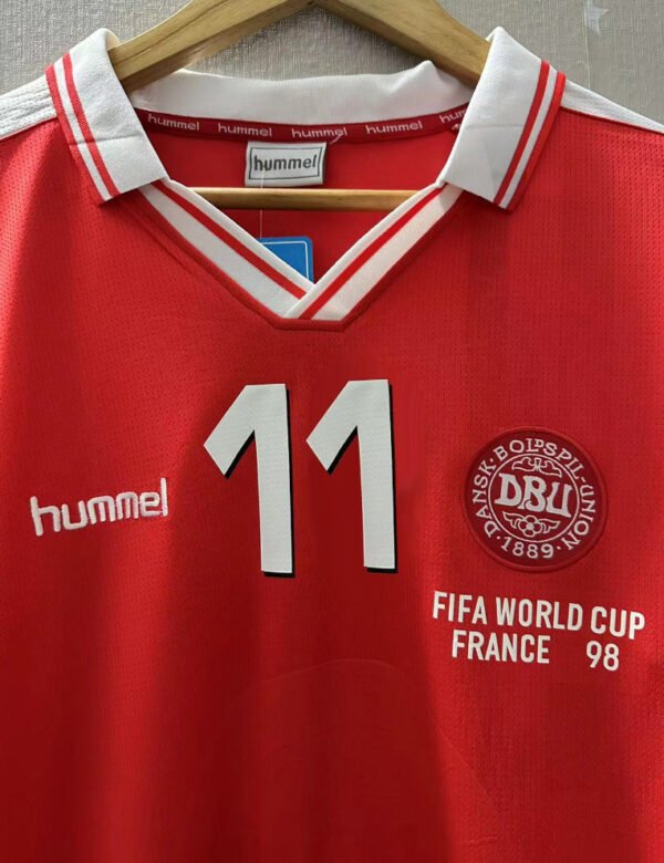 Denmark jersey 1998 #11 B. LAUDRUP World Cup