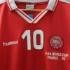 Denmark jersey 1998 #10 M. LAUDRUP World Cup
