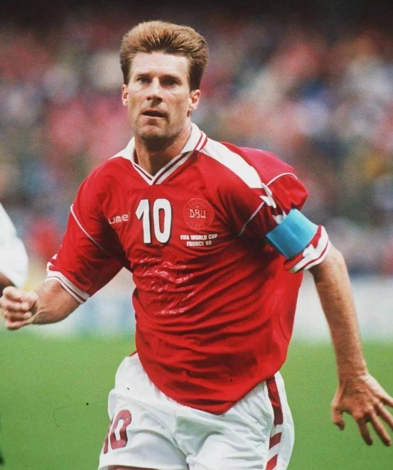 Denmark jersey 1998 #10 M. LAUDRUP World Cup