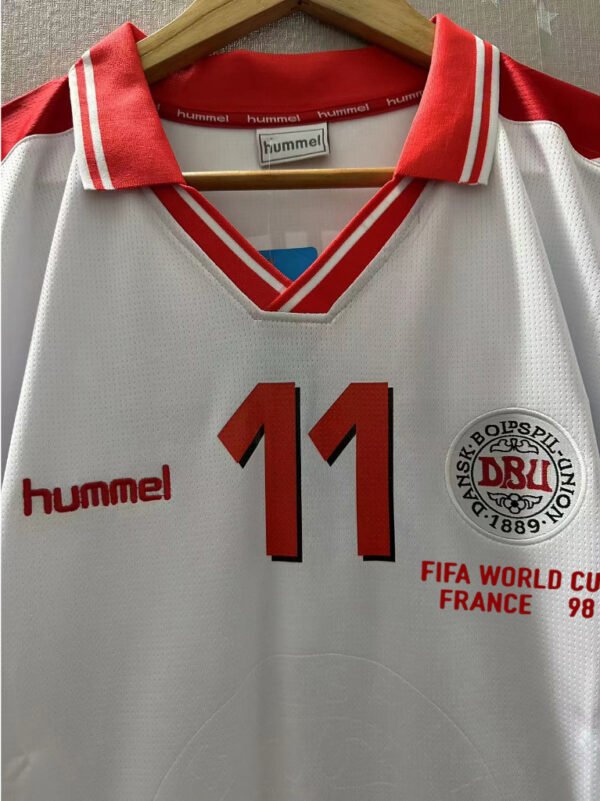 Denmark jersey 1998 #11 B. LAUDRUP World Cup