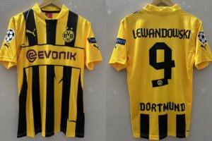 Borussia Dortmund jersey 2012/13 #9 LEWANDOWSKI Champions League