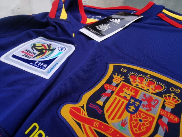 Spain jersey 2010 #6 A. INIESTA World Cup Final LS