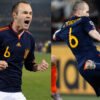 Spain jersey 2010 #6 A. INIESTA World Cup Final LS
