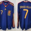 Spain jersey 2010 #7 DAVID VILLA World Cup Final Spain jersey 2010 #7 DAVID VILLA World Cup Final