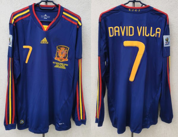 Spain jersey 2010 #7 DAVID VILLA World Cup Final Spain jersey 2010 #7 DAVID VILLA World Cup Final