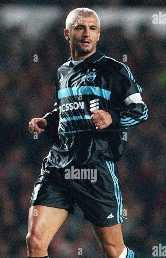 Olympique Marseille jersey 1999/00 #11 RAVANELLI Champions League