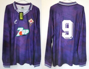 Fiorentina jersey 1992/93 #9 BATISTUTA Calcio LS