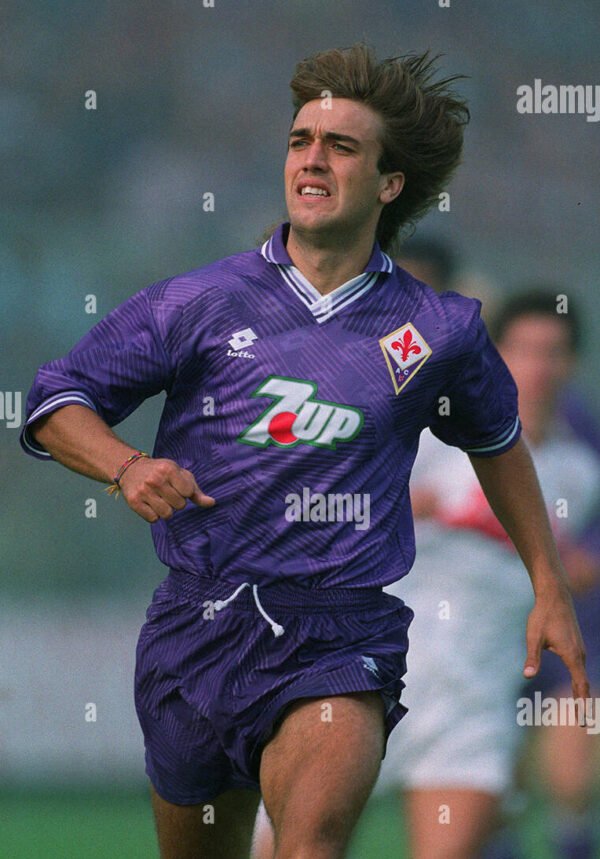 Fiorentina jersey 1992/93 #9 BATISTUTA Calcio LS