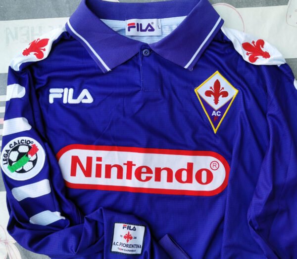 Fiorentina jersey 1998/99 #10 RUI COSTA Calcio LS