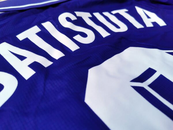 Fiorentina jersey 1998/99 #9 BATISTUTA Calcio LS