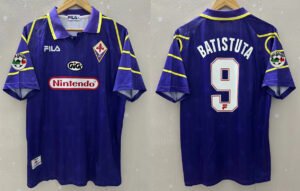Fiorentina jersey 1997/98 #9 BATISTUTA Calcio
