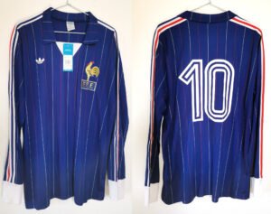 France jersey 1980 #10 PLATINI LS