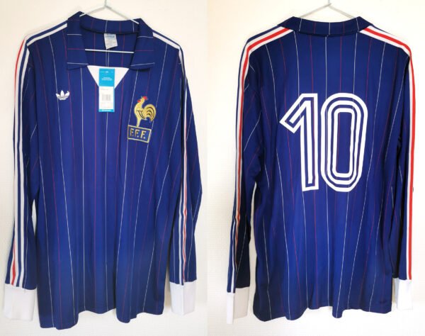 France jersey 1980 #10 PLATINI LS