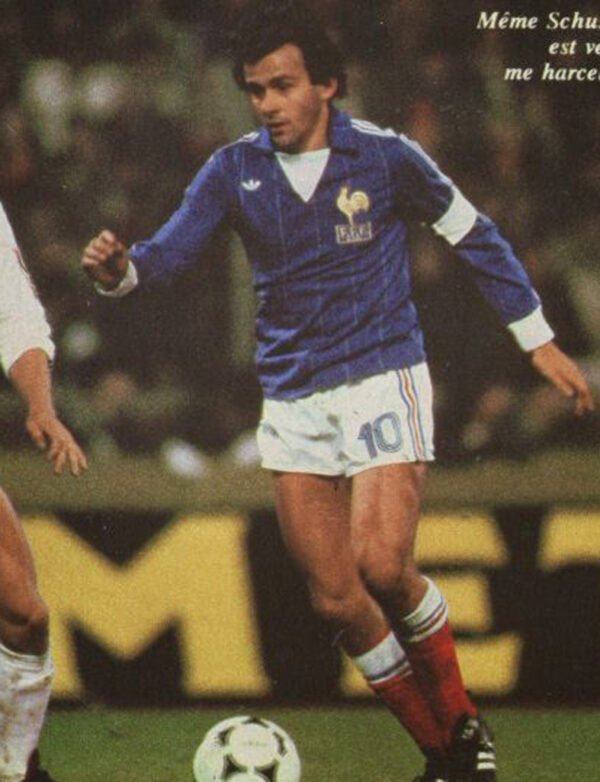 France jersey 1980 #10 PLATINI LS