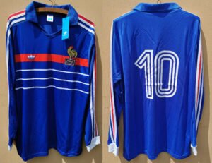 France jersey 1986 #10 PLATINI World Cup LS