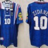 France jersey 1996 #10 ZIDANE Euro