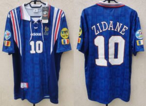 France jersey 1996 #10 ZIDANE Euro