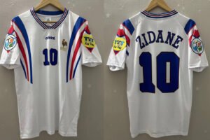 France jersey 1996 #10 ZIDANE Euro