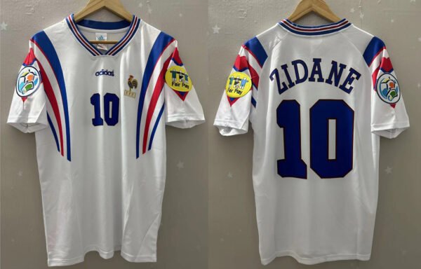 France jersey 1996 #10 ZIDANE Euro