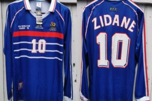 France jersey 1998 #10 ZIDANE World Cup Final LS
