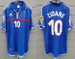 France jersey 2000 #10 ZIDANE Euro