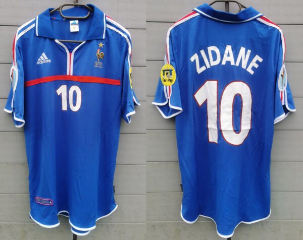 France jersey 2000 #10 ZIDANE Euro