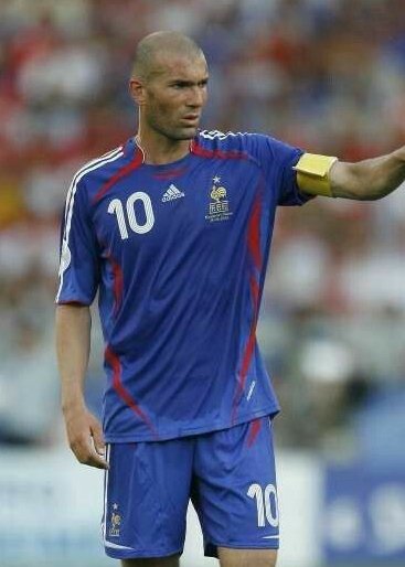 France jersey 2006 #10 ZIDANE World Cup