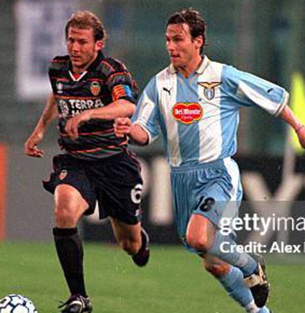 Valencia jersey 1999/00 #6 MENDIETA Champion League