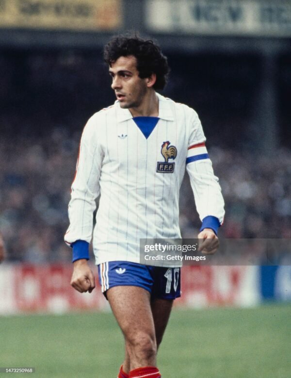 France jersey 1980 #10 PLATINI LS