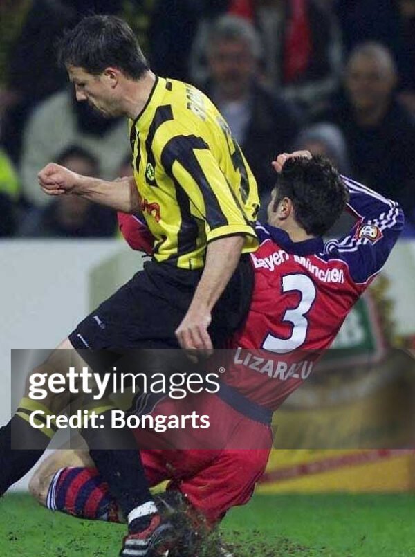 Bayern Munich jersey 1999/01 #3 LIZARAZU Bundesliga LS