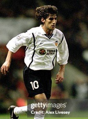 Valencia jersey 2001 #10 ANGULO Champion League Final