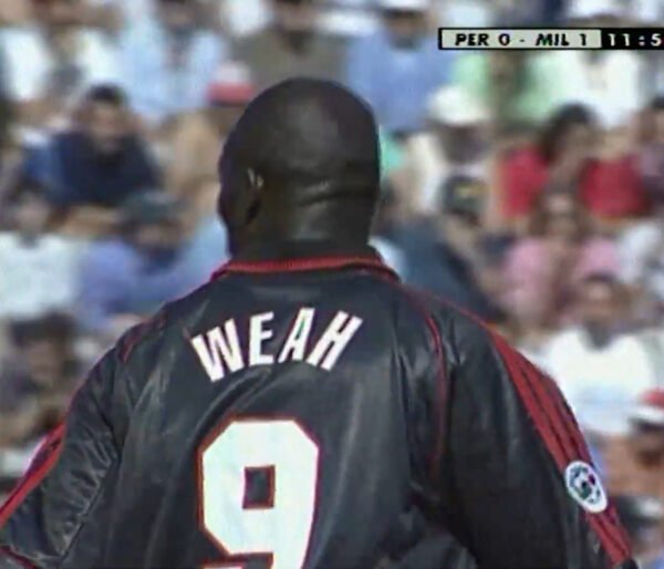 AC Milan jersey 1998/99 #9 WEAH Calcio