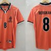 Netherlands jersey 1998 #8 BERGKAMP World Cup