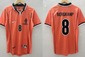 Netherlands jersey 1998 #8 BERGKAMP World Cup