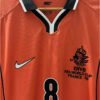 Netherlands jersey 1998 #8 BERGKAMP World Cup LS