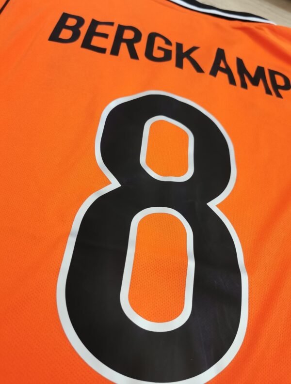 Netherlands jersey 1998 #8 BERGKAMP World Cup LS