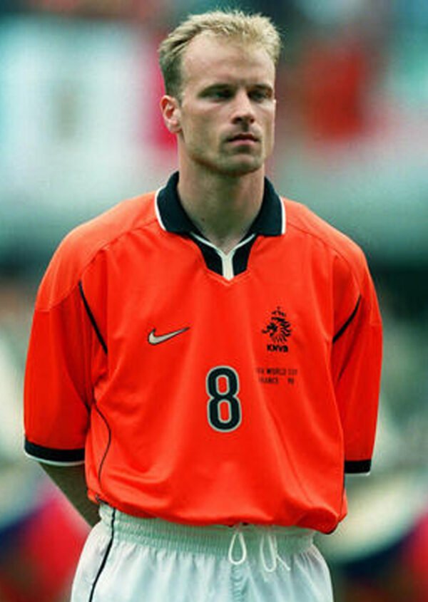 Netherlands jersey 1998 #8 BERGKAMP World Cup LS