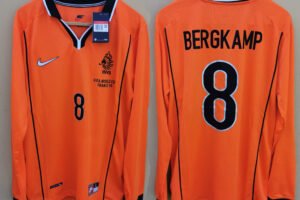 Netherlands jersey 1998 #8 BERGKAMP World Cup LS